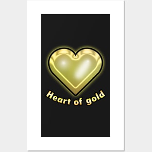 Heart of Gold Posters and Art